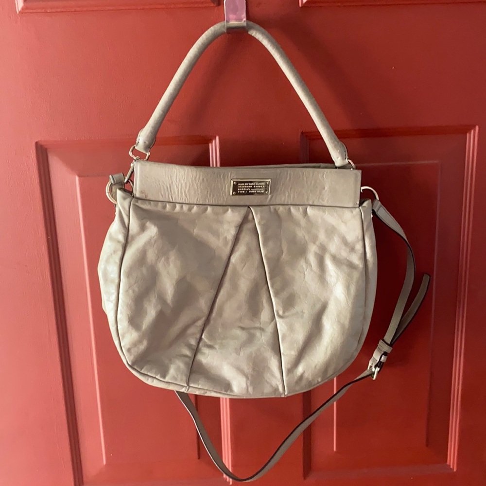 Marc by Marc Jacobs Hilli Satchel in CEMENT